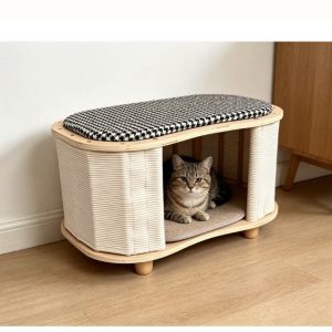 Shoe Bench Cat House