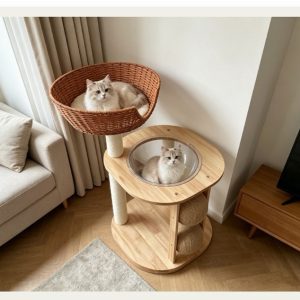 Space Capsule Cat Tree